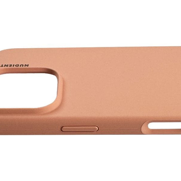 Nudient Back Cover Base Magsafe iPhone 16 Pro Peach Orange