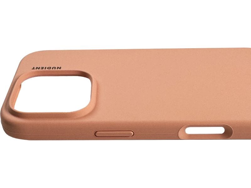 Nudient Back Cover Base Magsafe iPhone 16 Pro Peach Orange