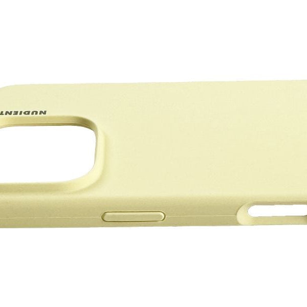 Nudient Back Cover Base Case iPhone 16 Pro Max Pale Yellow