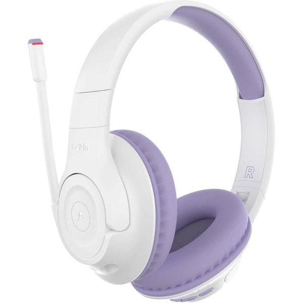 Belkin Wireless Over-Ear-Kopfhörer Soundform Inspire Violett; Weiss