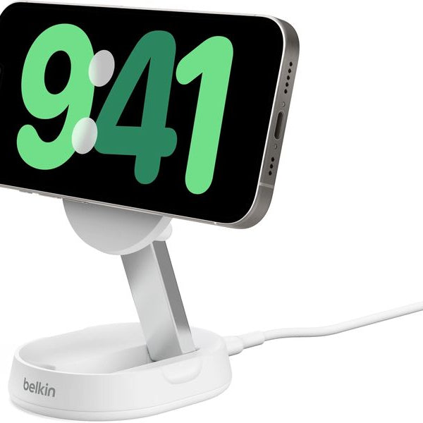 Belkin Wireless Charger Boostcharge Pro Qi2 Weiss