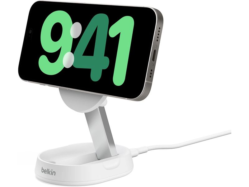 Belkin Wireless Charger Boostcharge Pro Qi2 Weiss