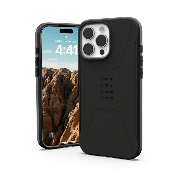 UAG Back Cover Civilian Case iPhone 16 Plus Black