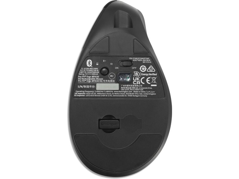 Kensington Ergonomische Maus Pro Fit Ergo MY630 EQ