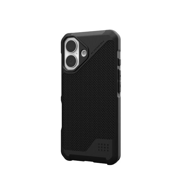 UAG Back Cover Metropolis LT iPhone 16 Kevlar Black