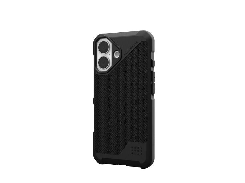 UAG Back Cover Metropolis LT iPhone 16 Kevlar Black