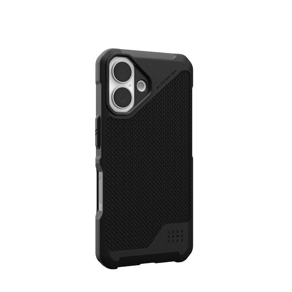 UAG Back Cover Metropolis LT iPhone 16 Kevlar Black