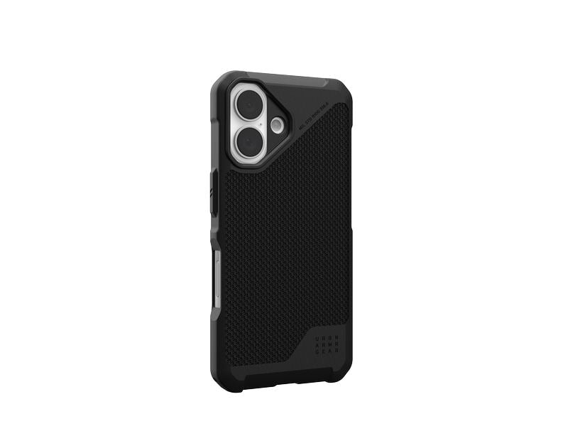 UAG Back Cover Metropolis LT iPhone 16 Kevlar Black
