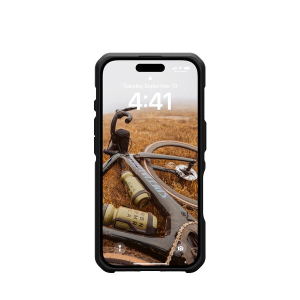 UAG Back Cover Metropolis LT iPhone 16 Kevlar Black