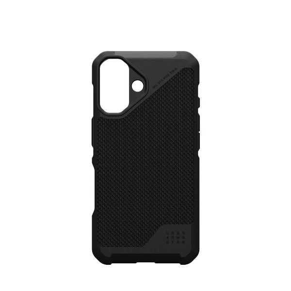 UAG Back Cover Metropolis LT iPhone 16 Kevlar Black