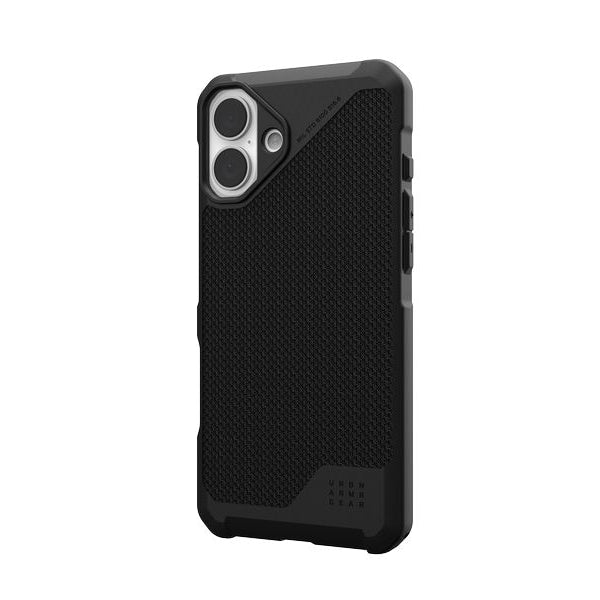 UAG Back Cover Metropolis LT iPhone 16 Plus Kevlar Black