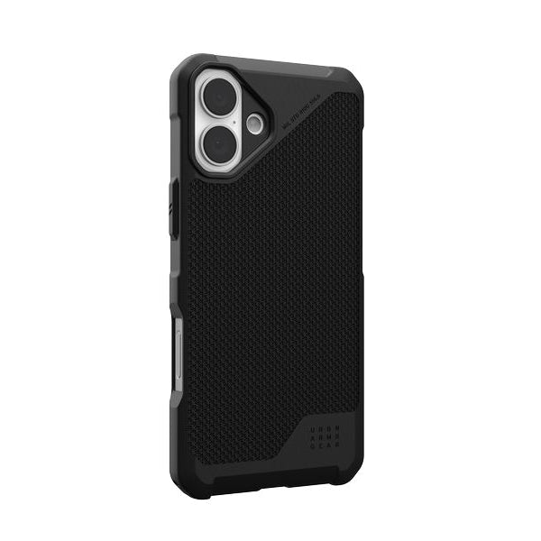 UAG Back Cover Metropolis LT iPhone 16 Plus Kevlar Black