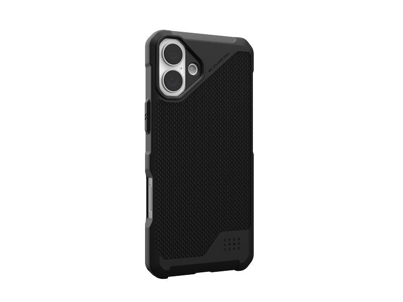 UAG Back Cover Metropolis LT iPhone 16 Plus Kevlar Black