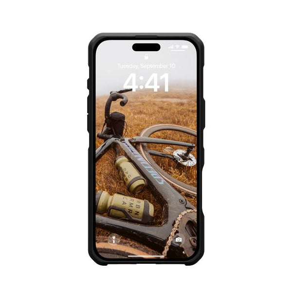 UAG Back Cover Metropolis LT iPhone 16 Plus Kevlar Black
