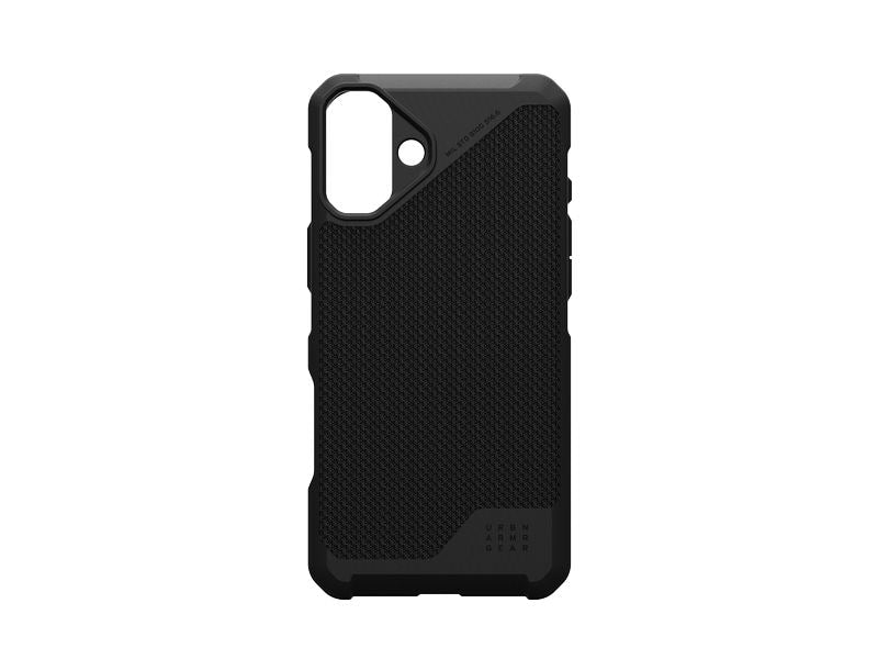UAG Back Cover Metropolis LT iPhone 16 Plus Kevlar Black