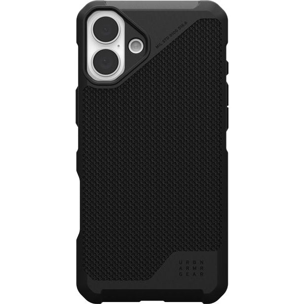 UAG Back Cover Metropolis LT iPhone 16 Plus Kevlar Black