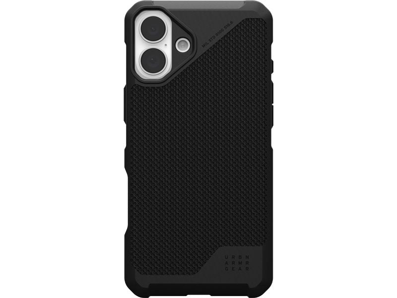 UAG Back Cover Metropolis LT iPhone 16 Plus Kevlar Black