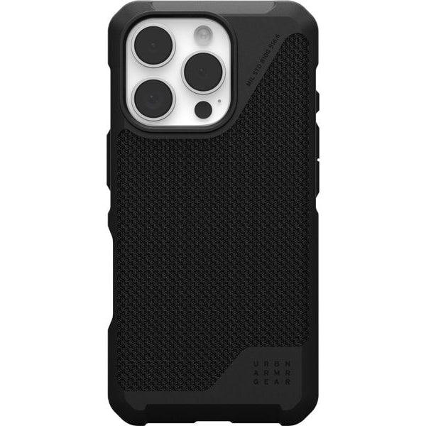 UAG Back Cover Metropolis LT iPhone 16 Pro Kevlar Black