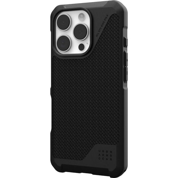 UAG Back Cover Metropolis LT iPhone 16 Pro Kevlar Black