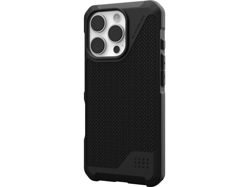 UAG Back Cover Metropolis LT iPhone 16 Pro Kevlar Black