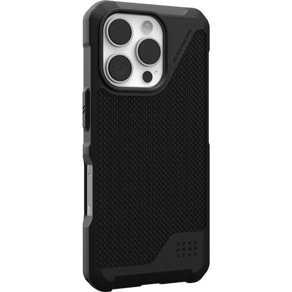 UAG Back Cover Metropolis LT iPhone 16 Pro Kevlar Black
