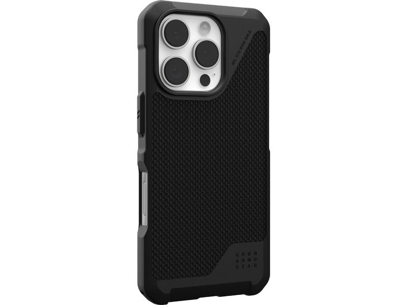 UAG Back Cover Metropolis LT iPhone 16 Pro Kevlar Black