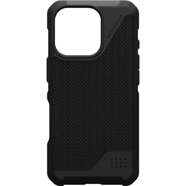 UAG Back Cover Metropolis LT iPhone 16 Pro Kevlar Black