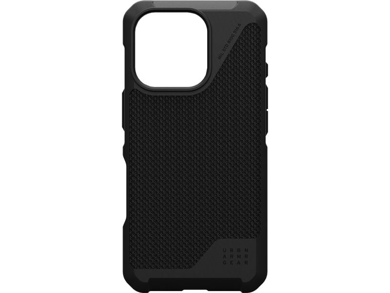UAG Back Cover Metropolis LT iPhone 16 Pro Kevlar Black