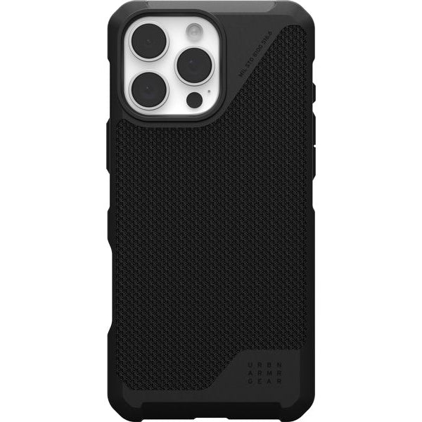 UAG Back Cover Metropolis LT iPhone 16 Pro Max Kevlar Black