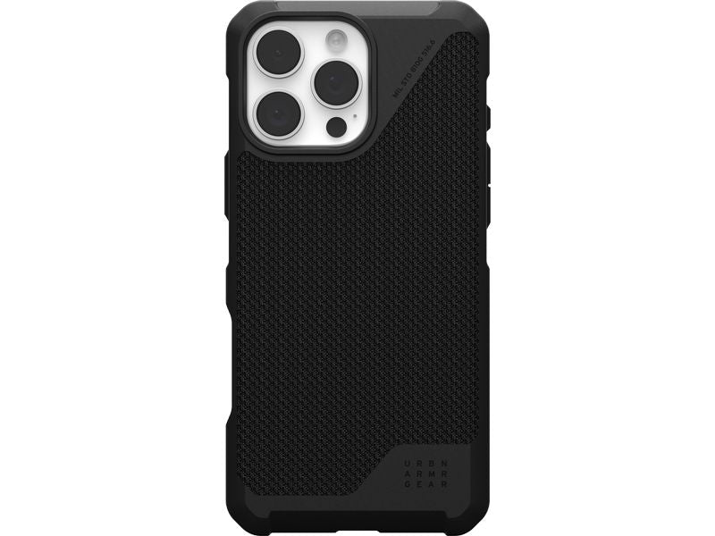 UAG Back Cover Metropolis LT iPhone 16 Pro Max Kevlar Black