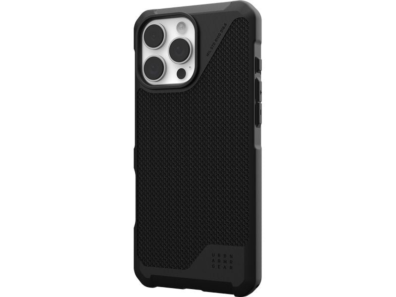 UAG Back Cover Metropolis LT iPhone 16 Pro Max Kevlar Black