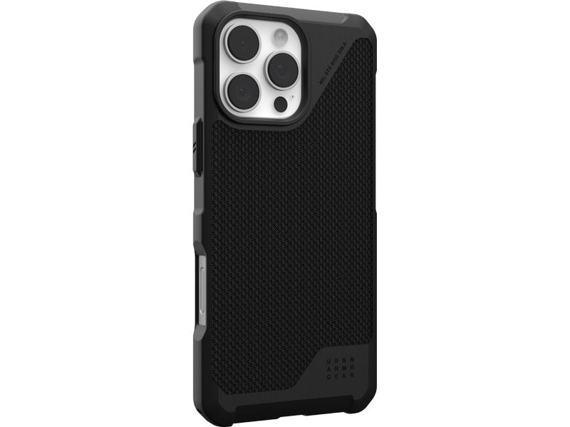 UAG Back Cover Metropolis LT iPhone 16 Pro Max Kevlar Black