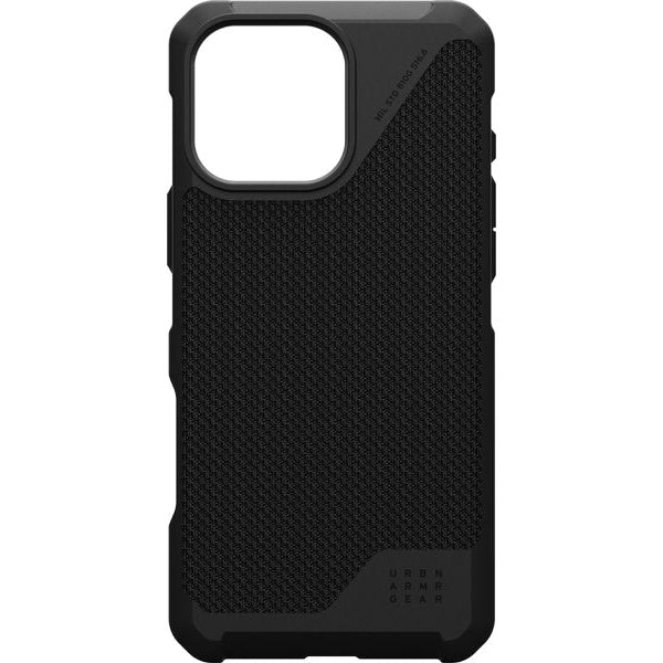 UAG Back Cover Metropolis LT iPhone 16 Pro Max Kevlar Black