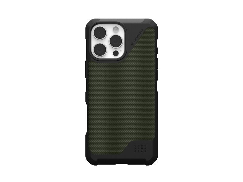 UAG Back Cover Metropolis LT iPhone 16 Pro Max Kevlar Olive