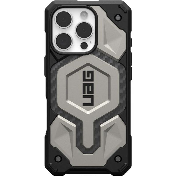 UAG Back Cover Monarch Pro iPhone 16 Pro Titanium