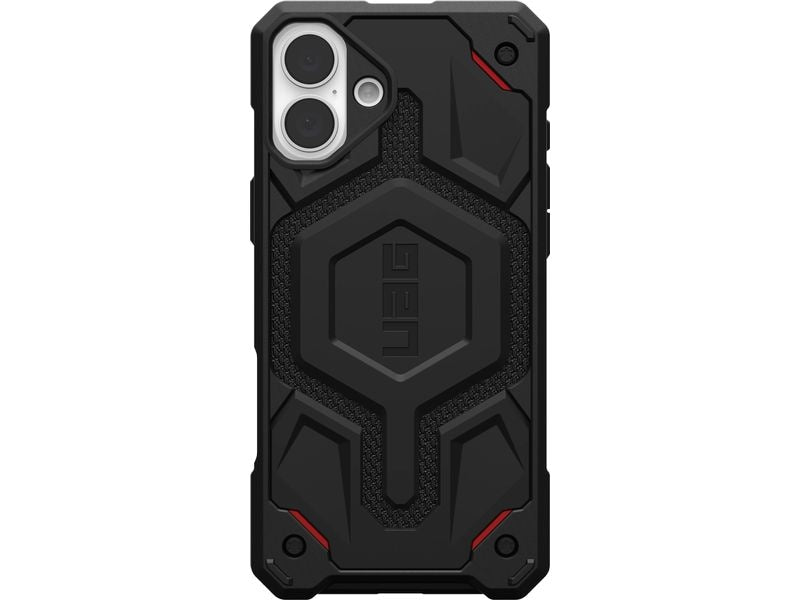 UAG Back Cover Monarch Pro iPhone 16 Plus Kevlar Black