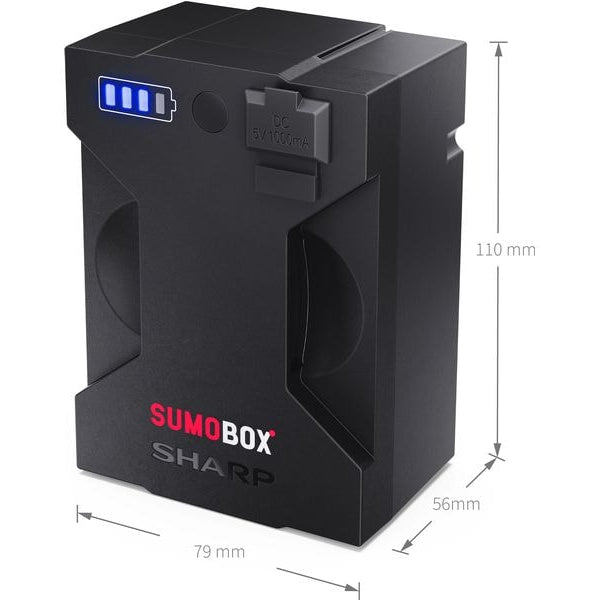 Sharp Akkupack und Ladegerät SumoBox