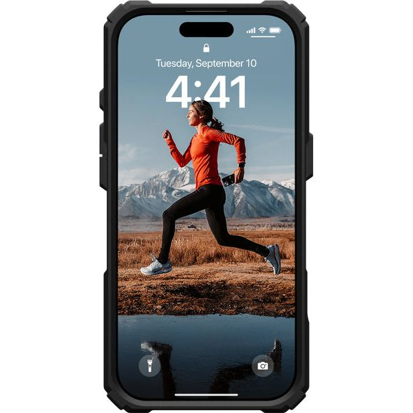 UAG Back Cover Plasma XTE iPhone 16 Pro Black/Orange