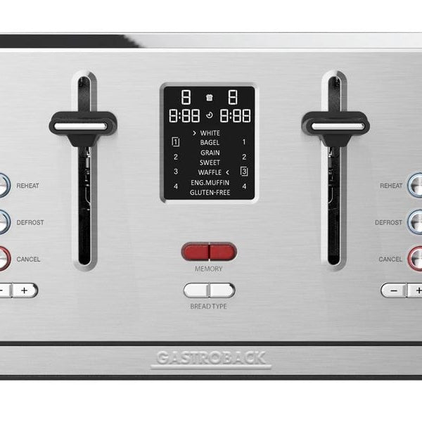 Gastroback Toaster Digital 4S Silber