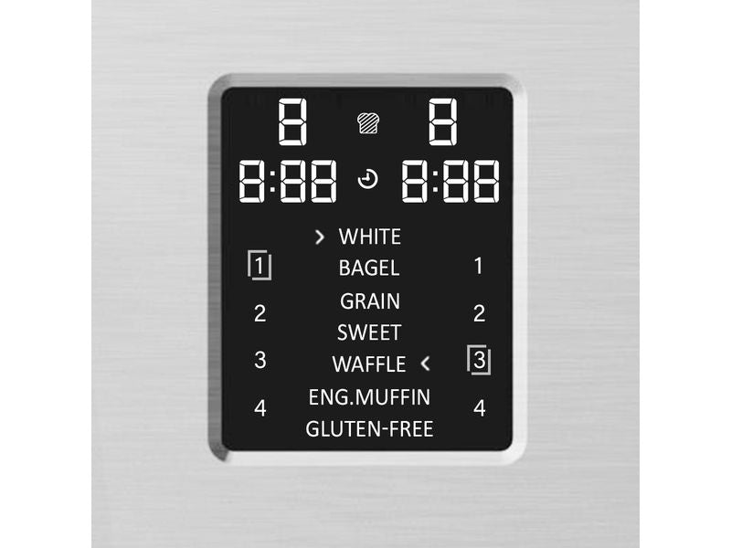 Gastroback Toaster Digital 4S Silber