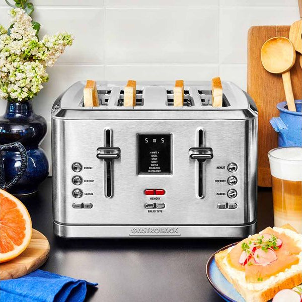 Gastroback Toaster Digital 4S Silber