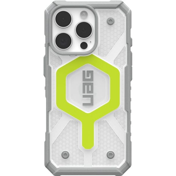 UAG Back Cover Pathfinder Clear iPhone 16 Pro Active Neon