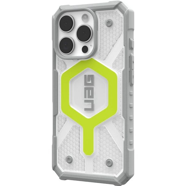 UAG Back Cover Pathfinder Clear iPhone 16 Pro Active Neon