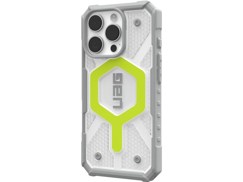 UAG Back Cover Pathfinder Clear iPhone 16 Pro Active Neon