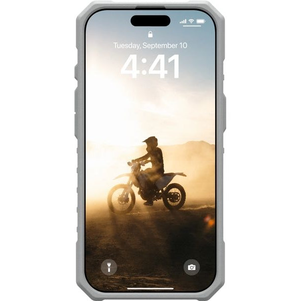 UAG Back Cover Pathfinder Clear iPhone 16 Pro Active Neon