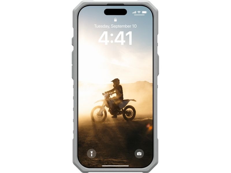 UAG Back Cover Pathfinder Clear iPhone 16 Pro Active Neon