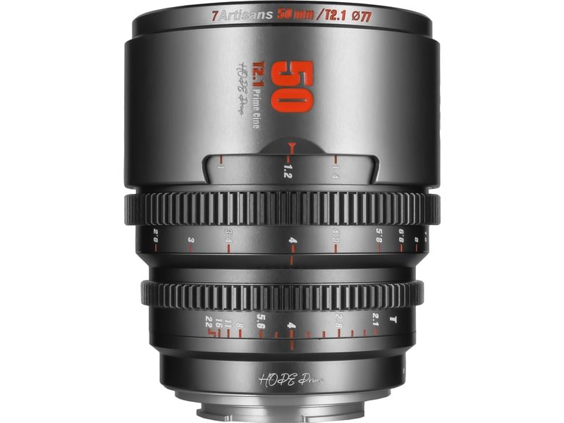 7Artisans Festbrennweite 50mm T/2.1 – MFT