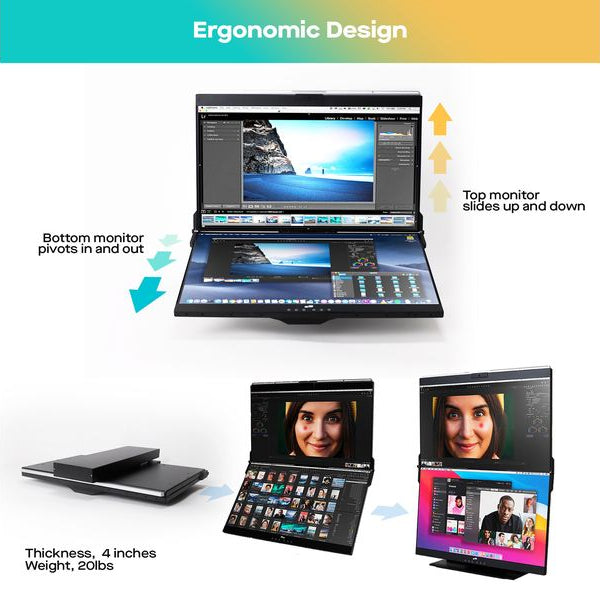 Mobile Pixels Monitor Geminos 24