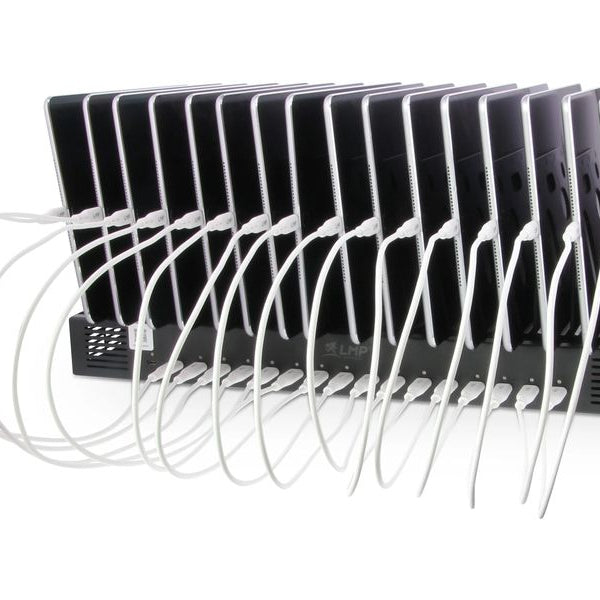 LMP 16 Port USB-C SmartCharge 500 W mit Halterung und Kabel