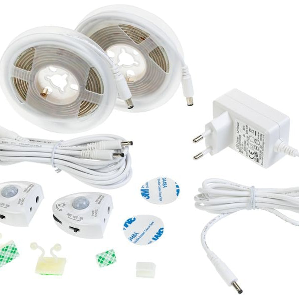 Vegas Lights LED-Streifen Bettbeleuchtung, 2er Set